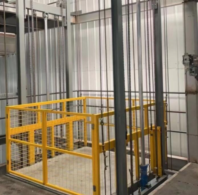 荆州导轨式升降机一般加工周期